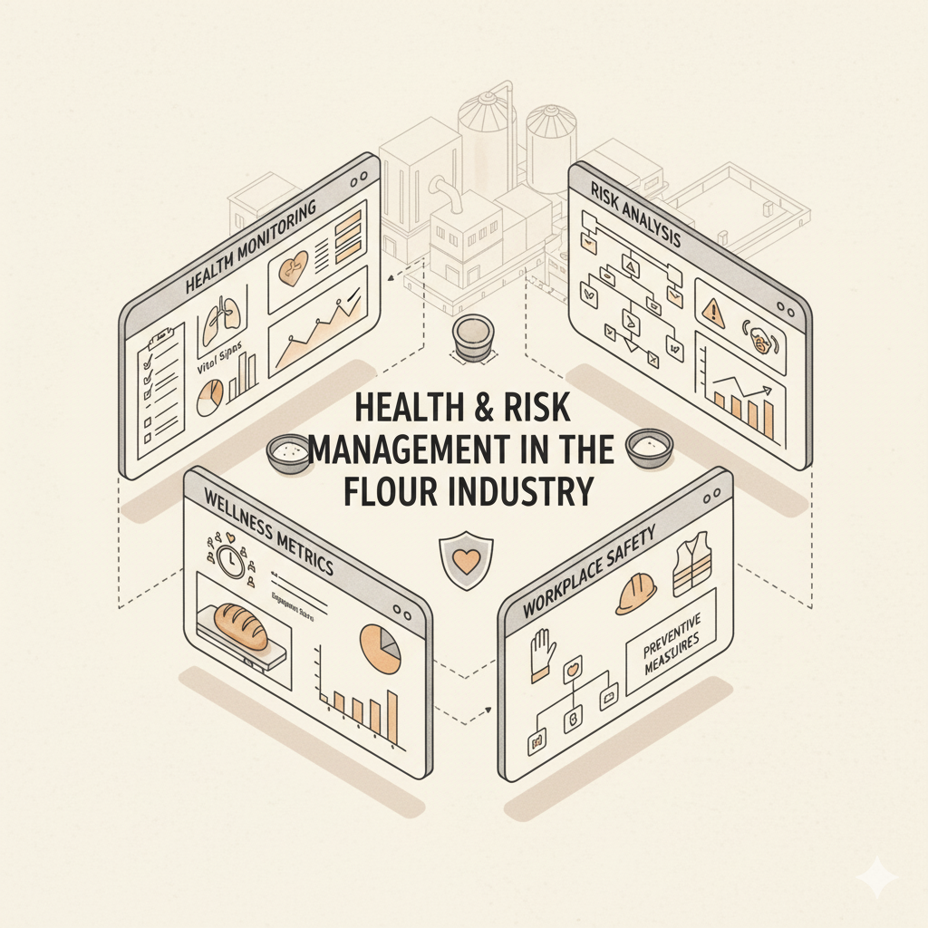 چکیده مقاله بررسی وضعیت سلامتی و ریسک فاکتورهای موثر بر کارکنان صنعت آرد